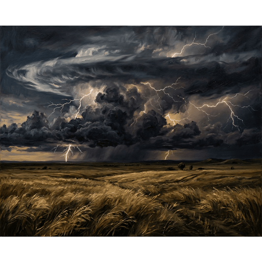 Thunderstorms Prairie PicturaNumbers
