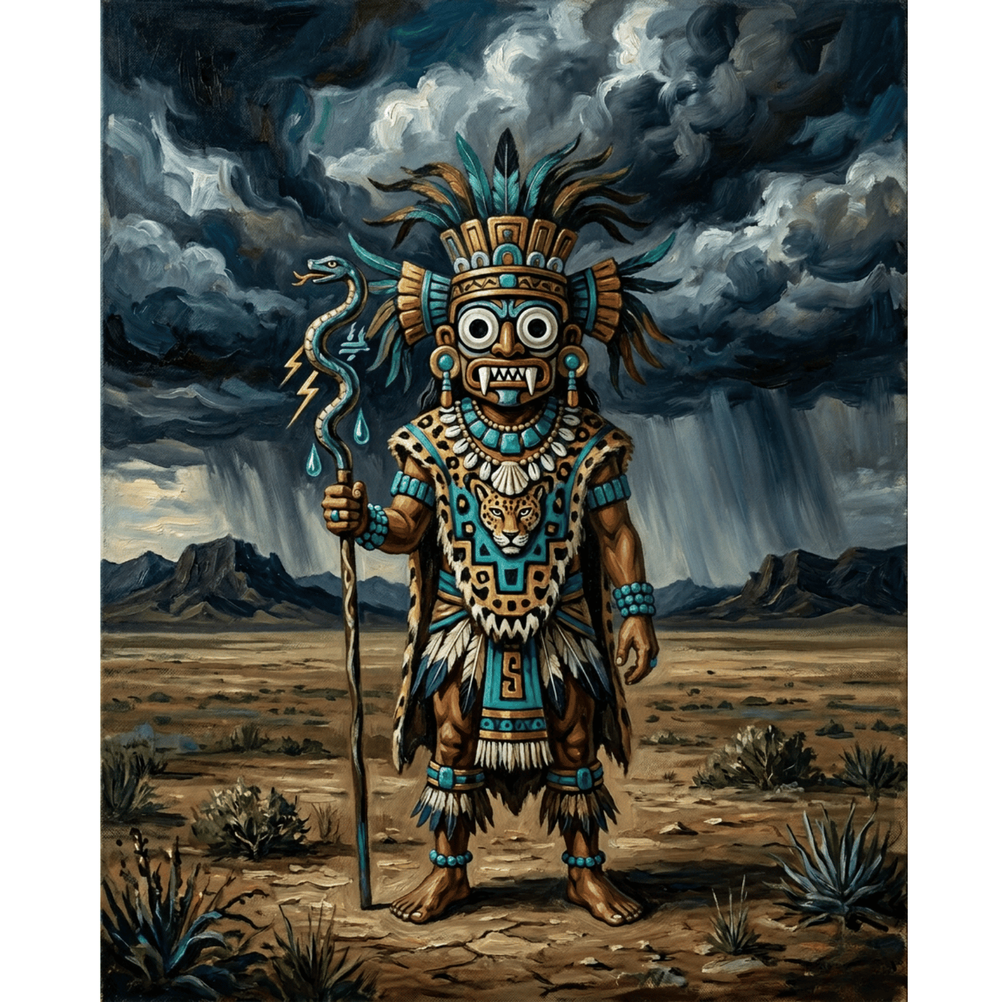 Tlaloc Rainfall PicturaNumbers