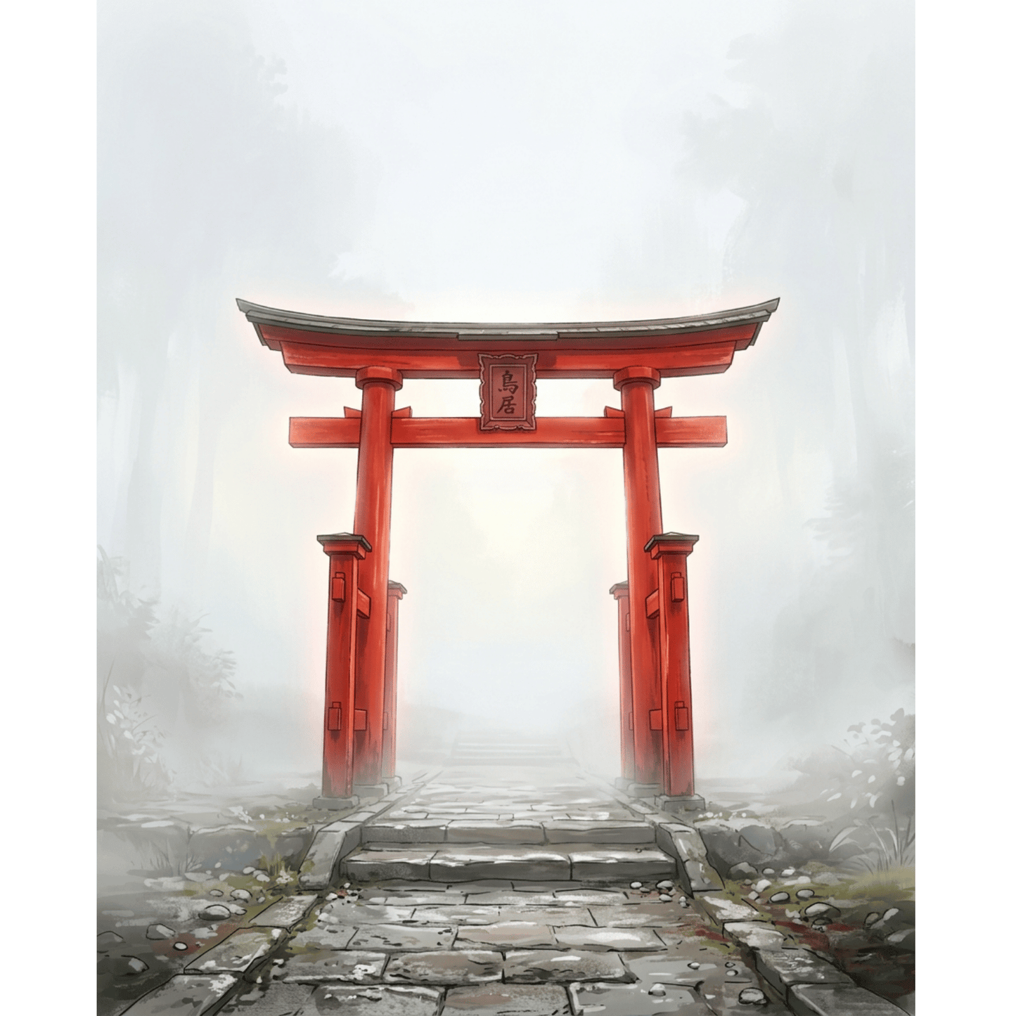 Torii Gate PicturaNumbers