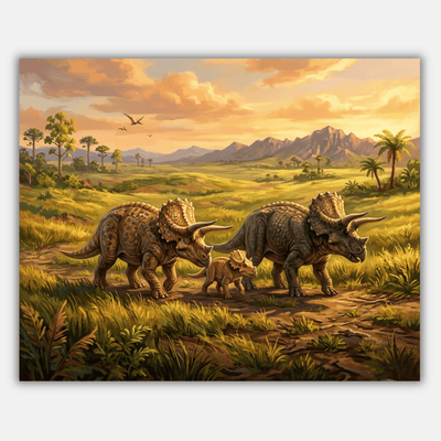 Triceratops Herd