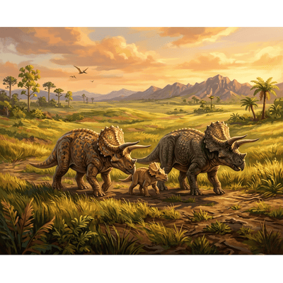 Triceratops Herd
