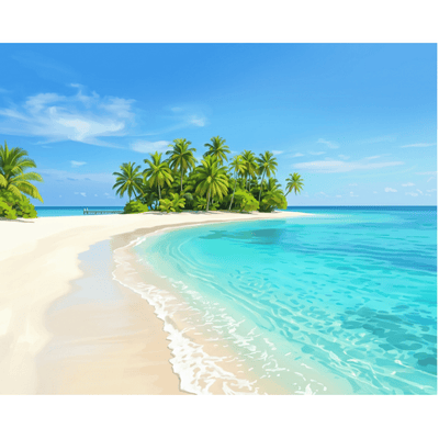 Tropical Island View