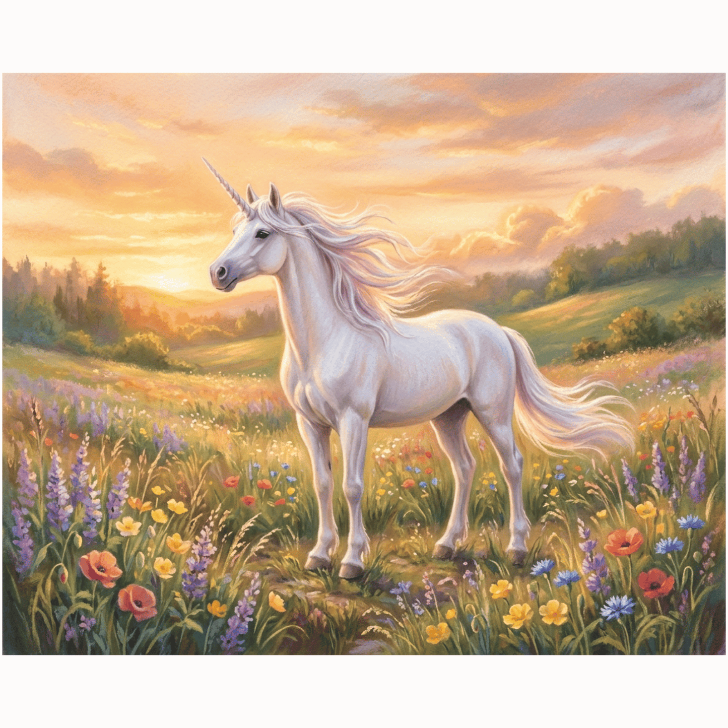 Unicorn Meadow PicturaNumbers