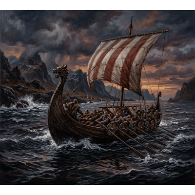 Viking Longship North Coast