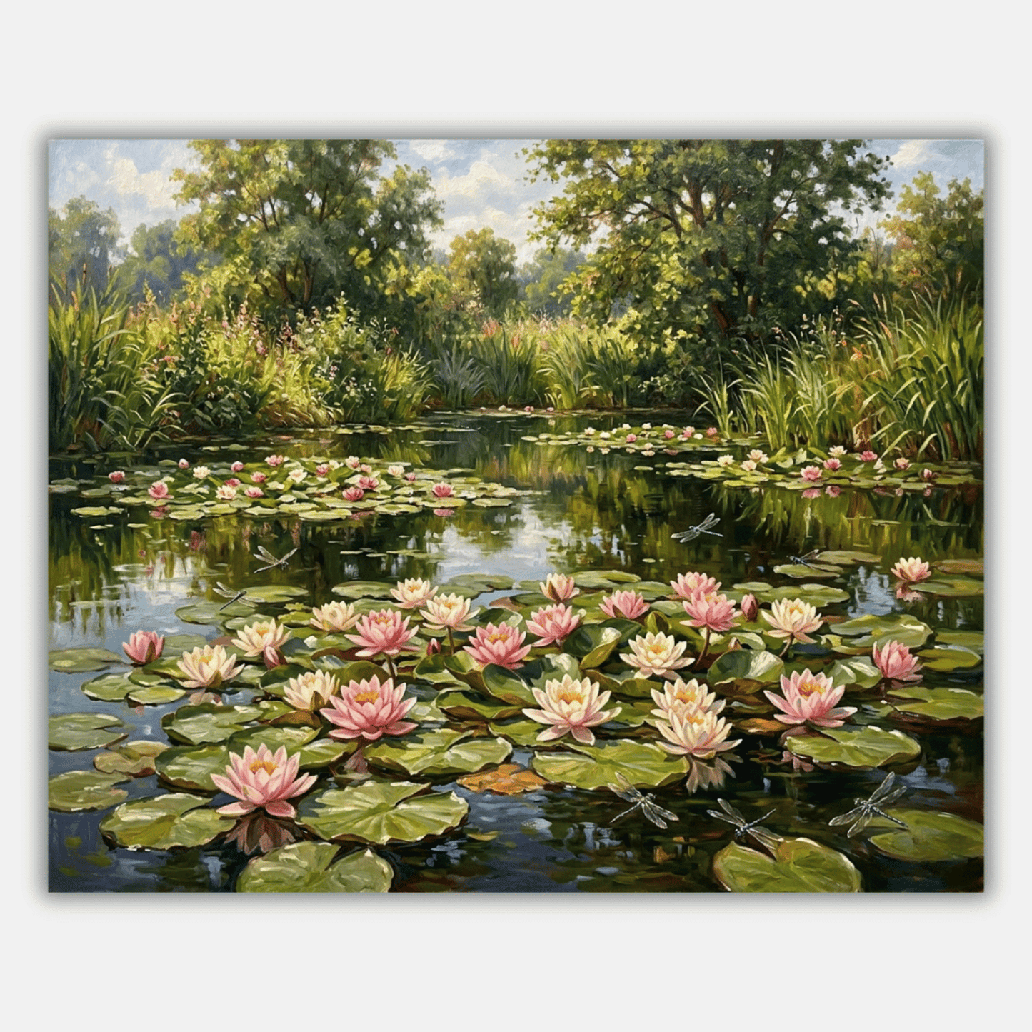 Waterlily Pond PicturaNumbers