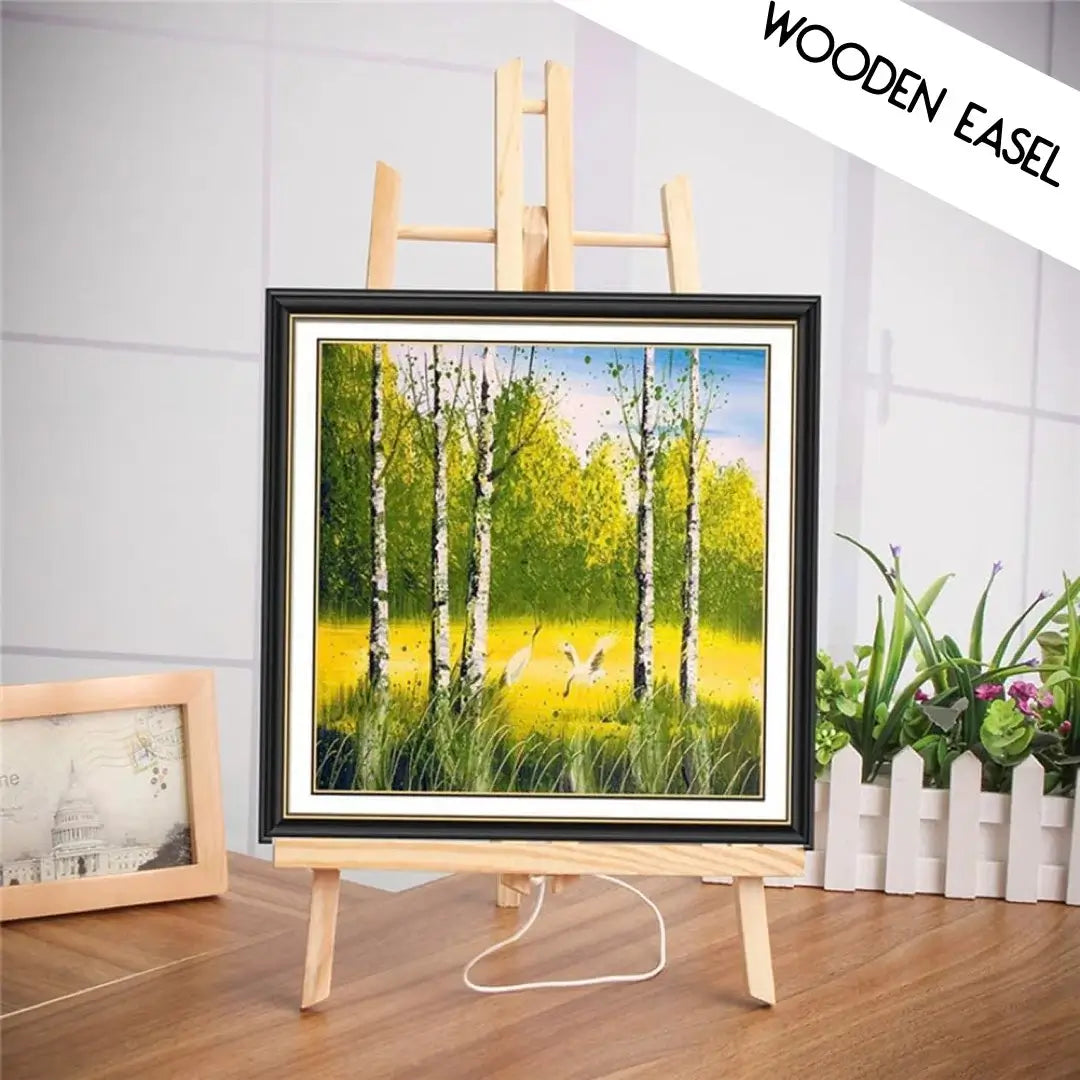 Wooden Easel homepaintology