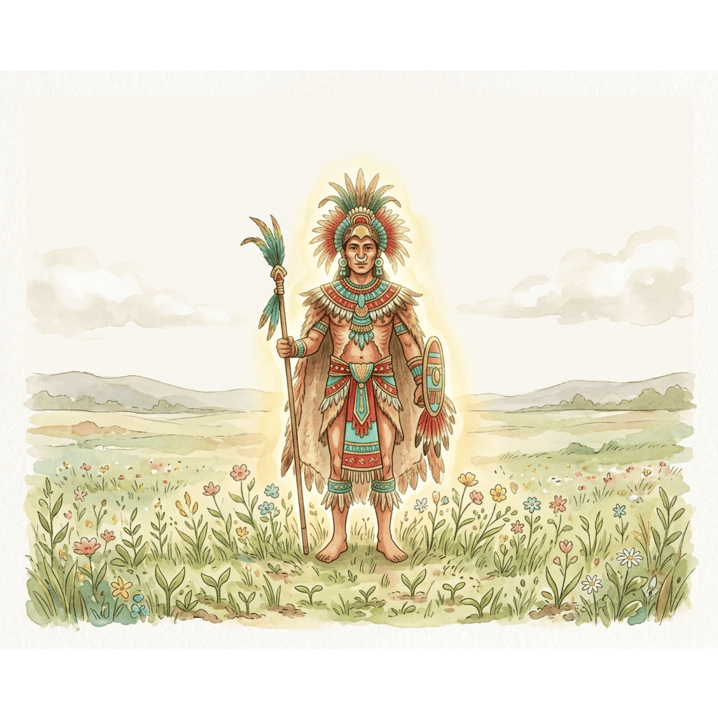 Xipe Totec Renewal PicturaNumbers
