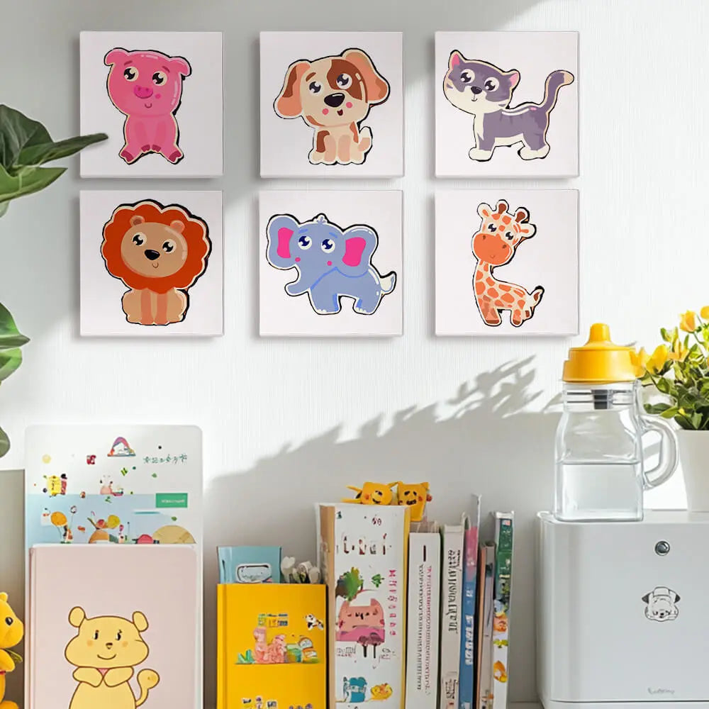 The Little Menagerie (6 set) PicturaNumbers