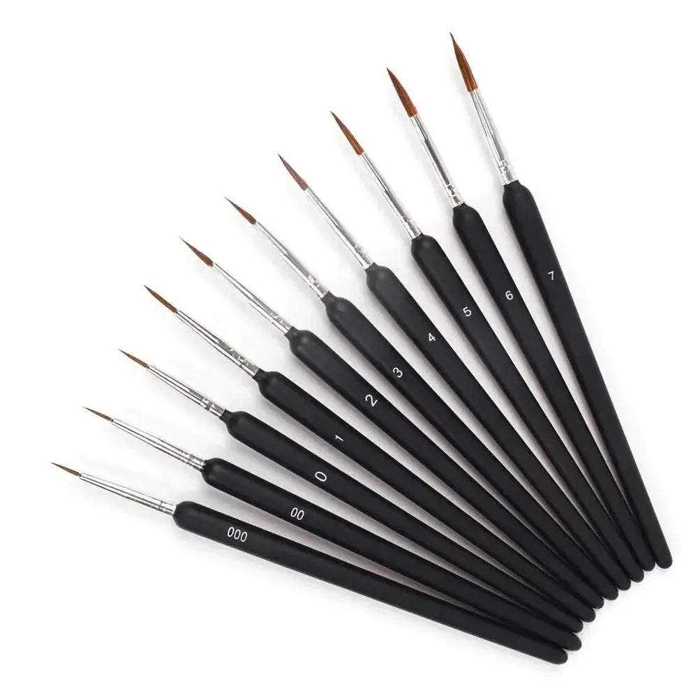 Professional Brushes (10 Set) homepaintology