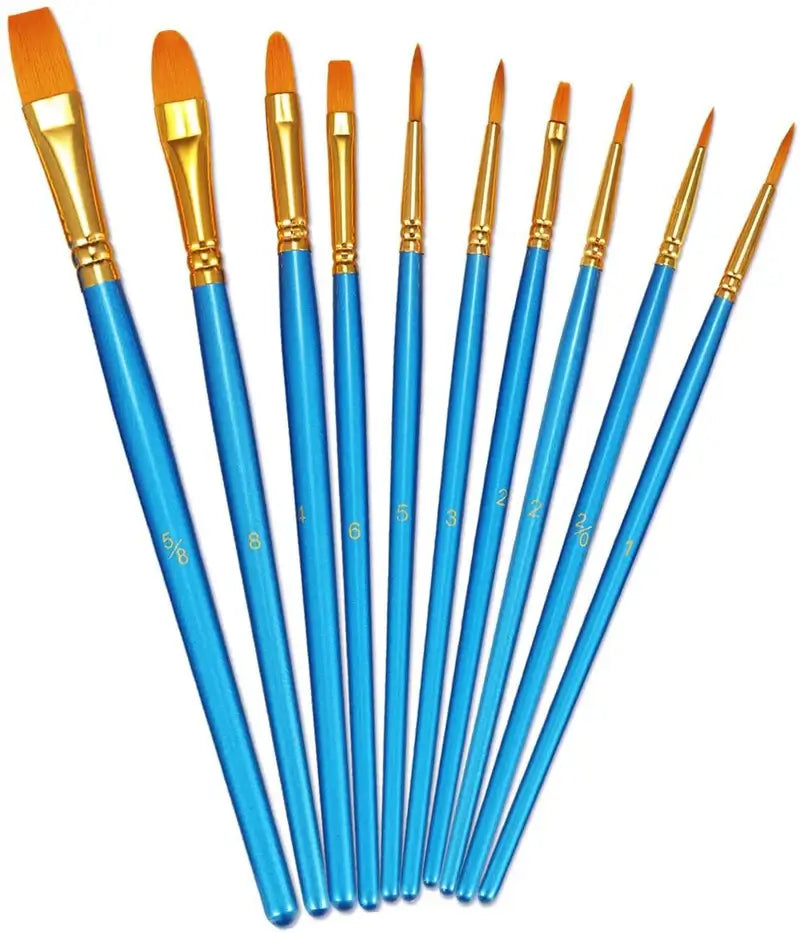 Premium Paint Brushes (10 Pack) homepaintology